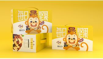 活力绽放，自然馈赠 猴子山每日坚果包装设计的匠心与巧思